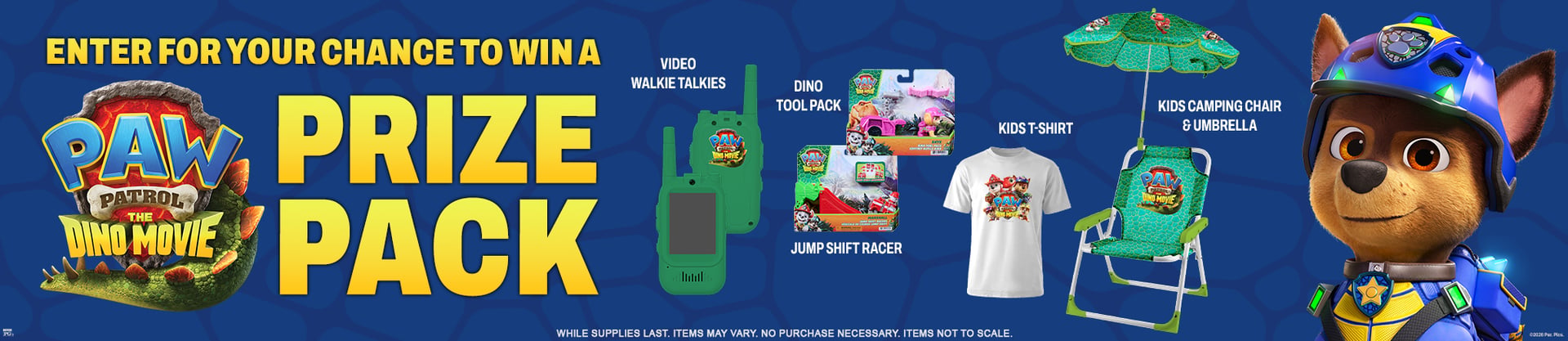 Paw Patrol: The Dino Movie Prize Pack Contest #2