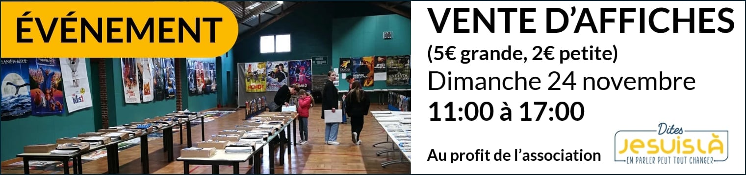 Vente d'affiches Dimanche 24 novembre 11:00 .. 17:00