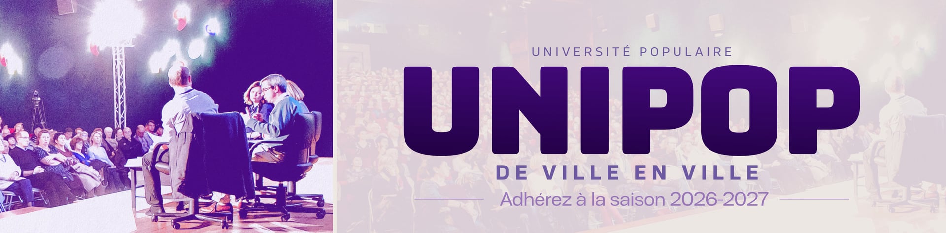 Bannière Unipop