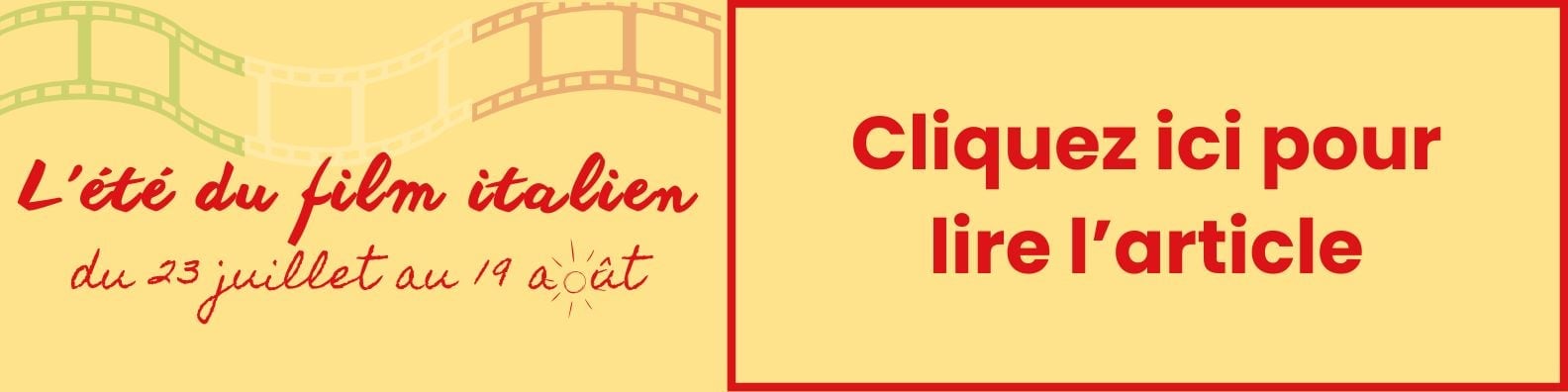 L'été du film italien