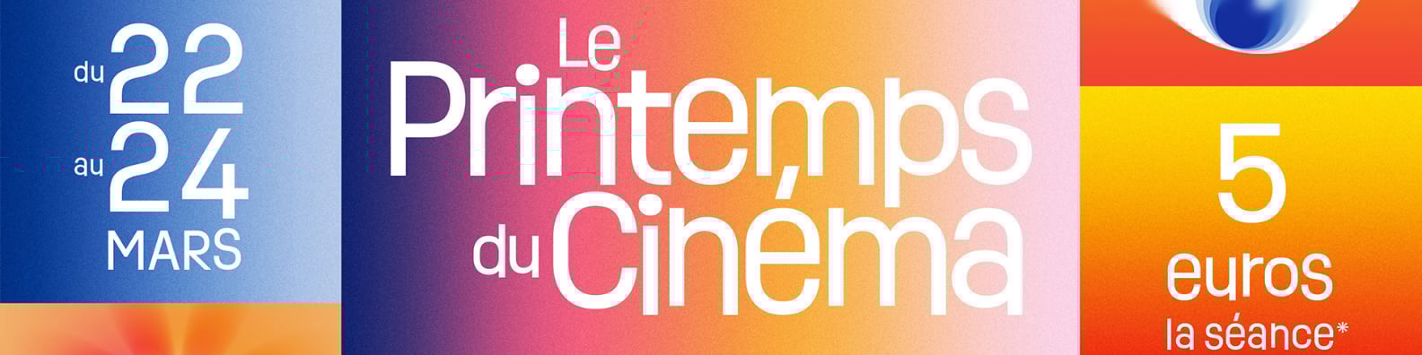 Visuel Printemps du Cinéma