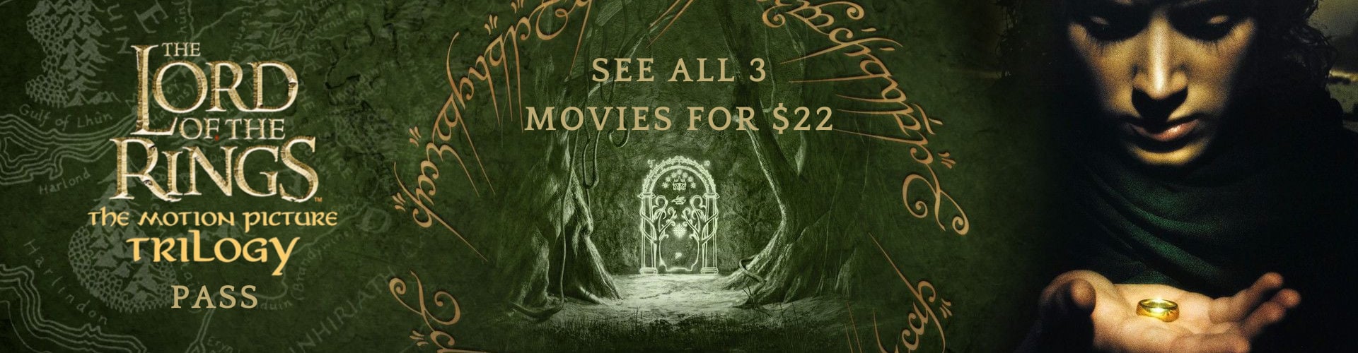 The Lord of the Rings Motion Picture Trilogy Series Pass