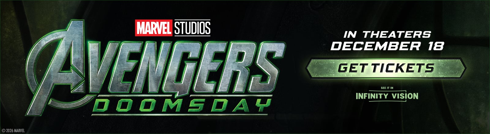 Avengers Doomsday Infinity Vision Tickets on Sale