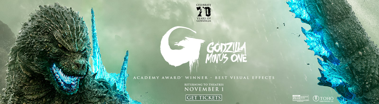 Godzilla Minus One - Godzilla 70th Anniversary Re-Release