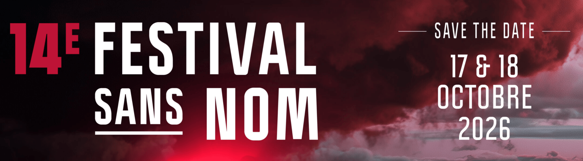 Titre "14e Festival Sans Nom"