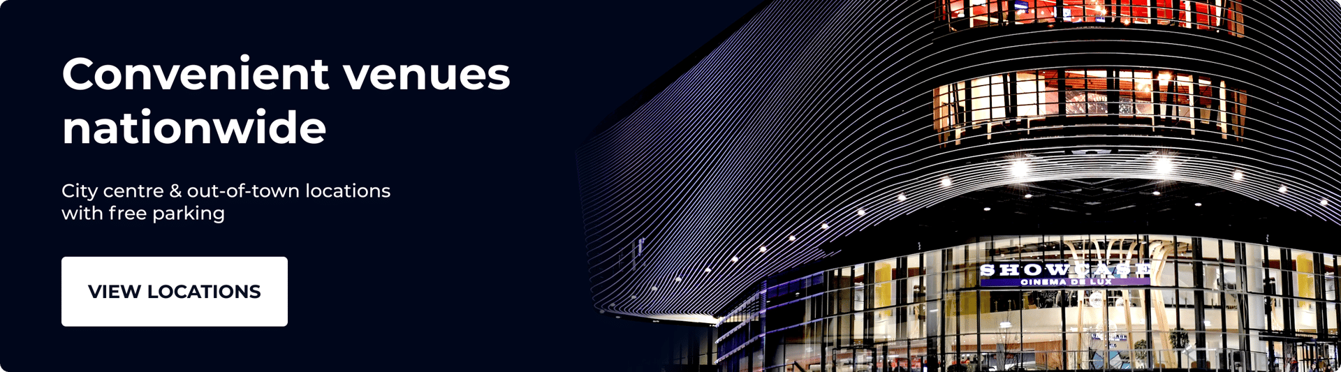 Convenient Venues Nationwide