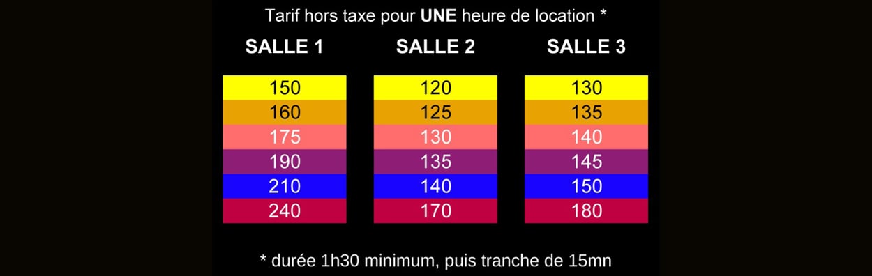 Tarif horaire