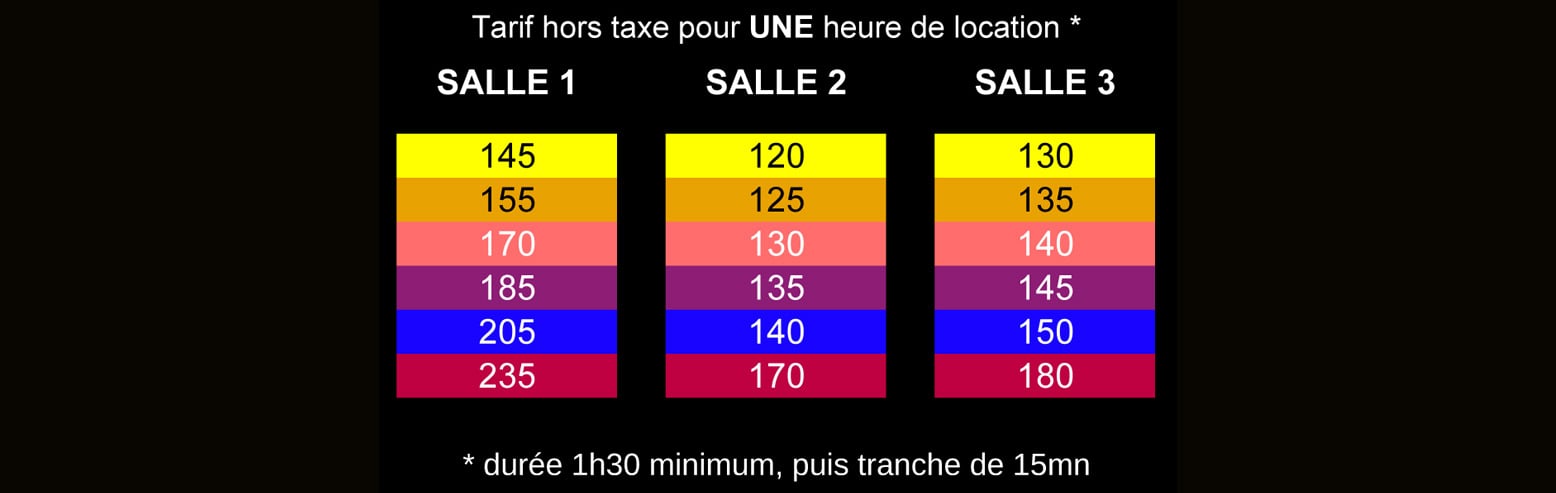 Tarif horaire