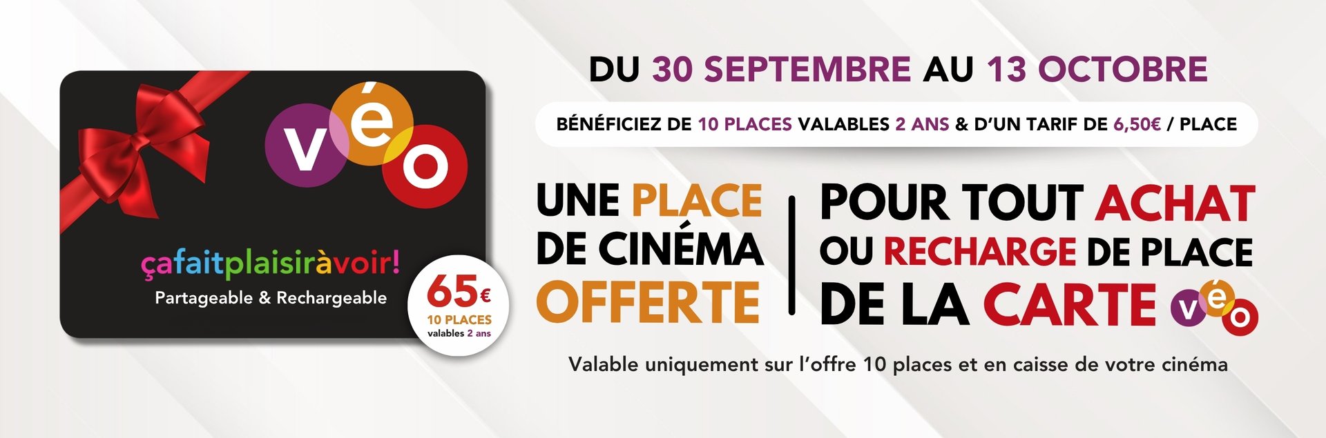 Offre Carte Véo