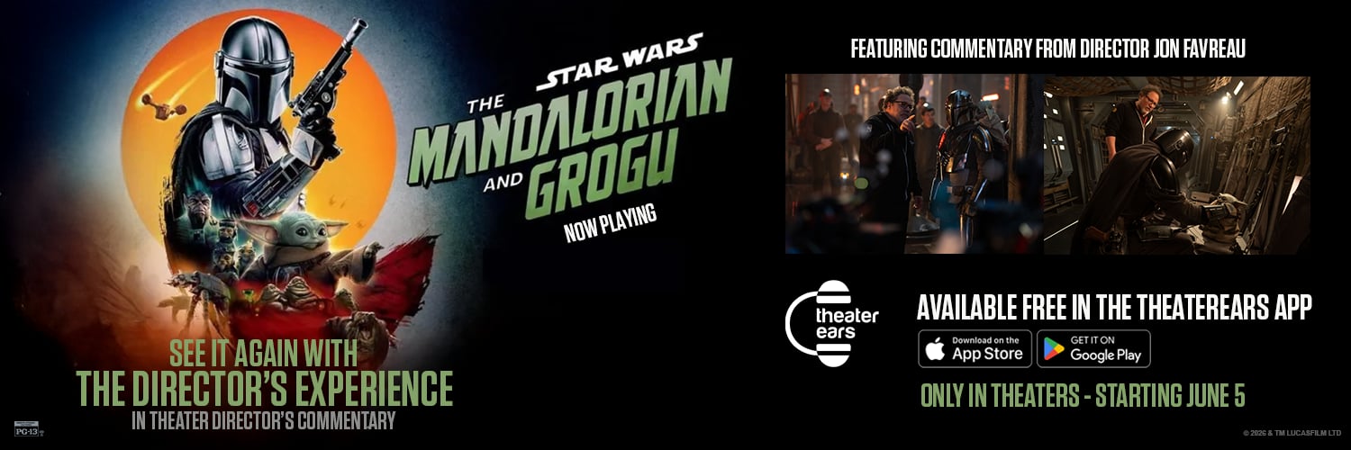 The Mandalorian & Grogu TheaterEars Director's Experience