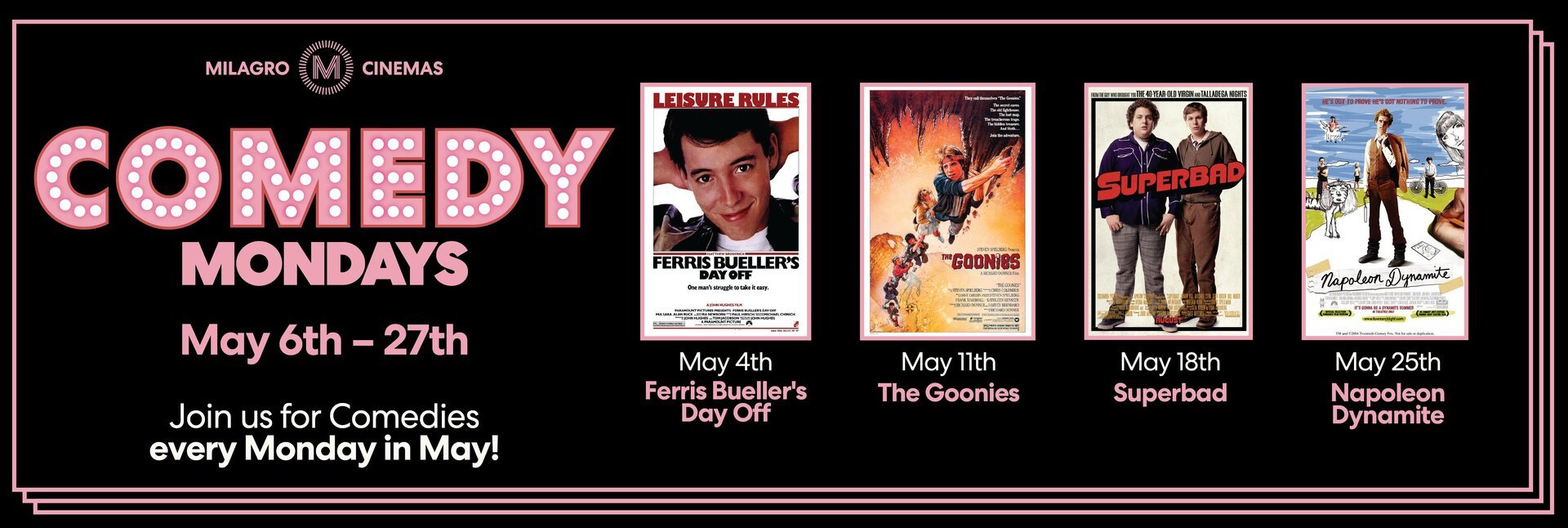 RomCom Mondays Banner