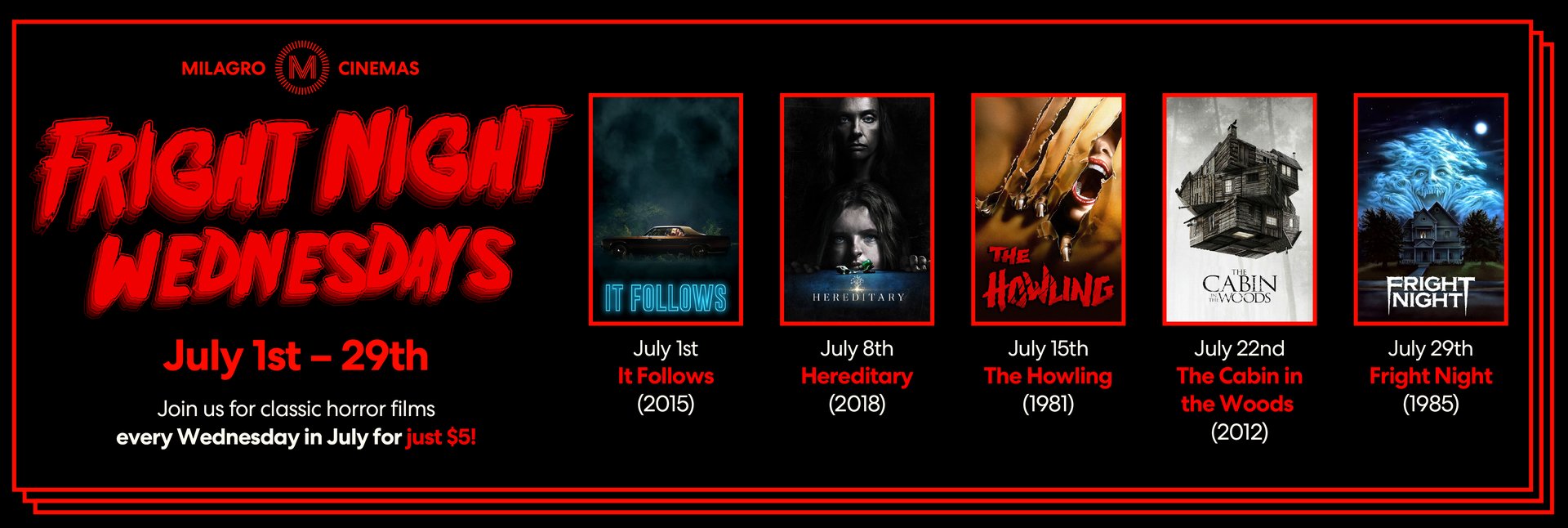 Fright Night Wednesday