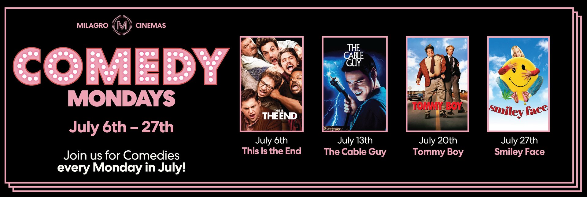 RomCom Mondays Banner