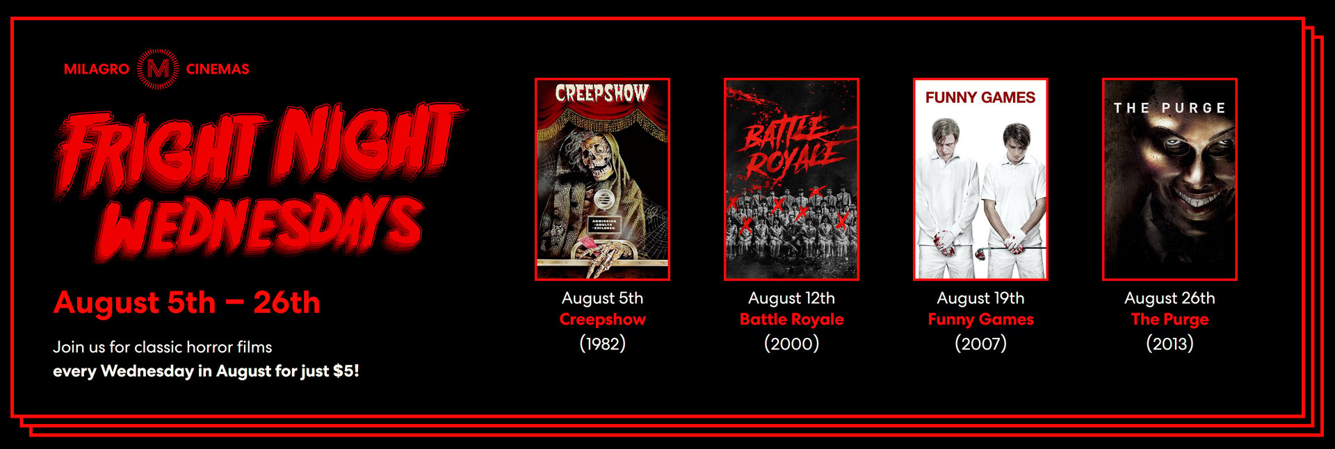 Fright Night Wednesday