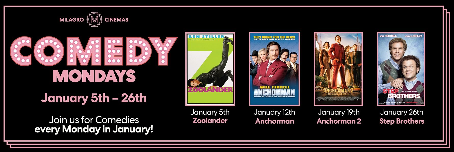 RomCom Mondays Banner