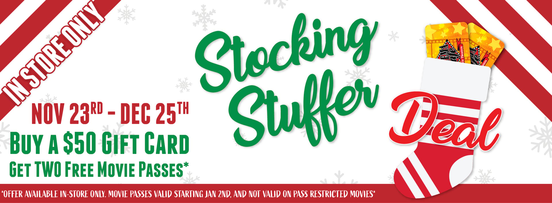 Stocking Stuffer Deal Available In-Store Only