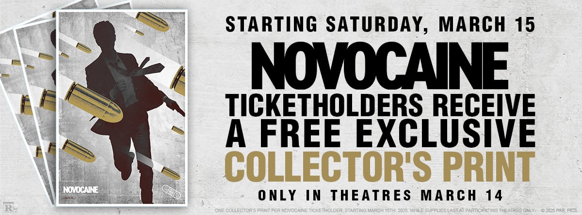 Novocaine poster giveaway