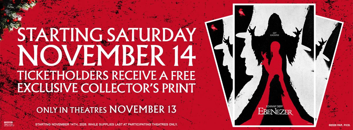 ebenezer collector's print graphic