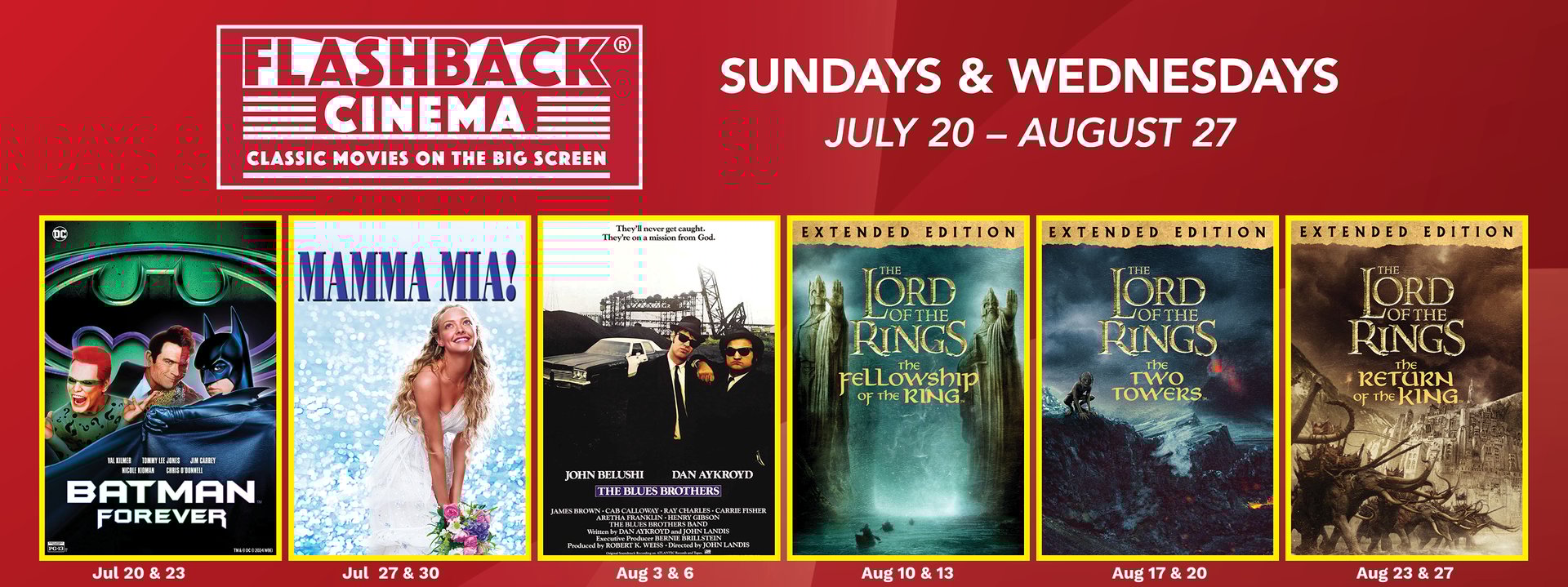 Flashback Cinema July-August