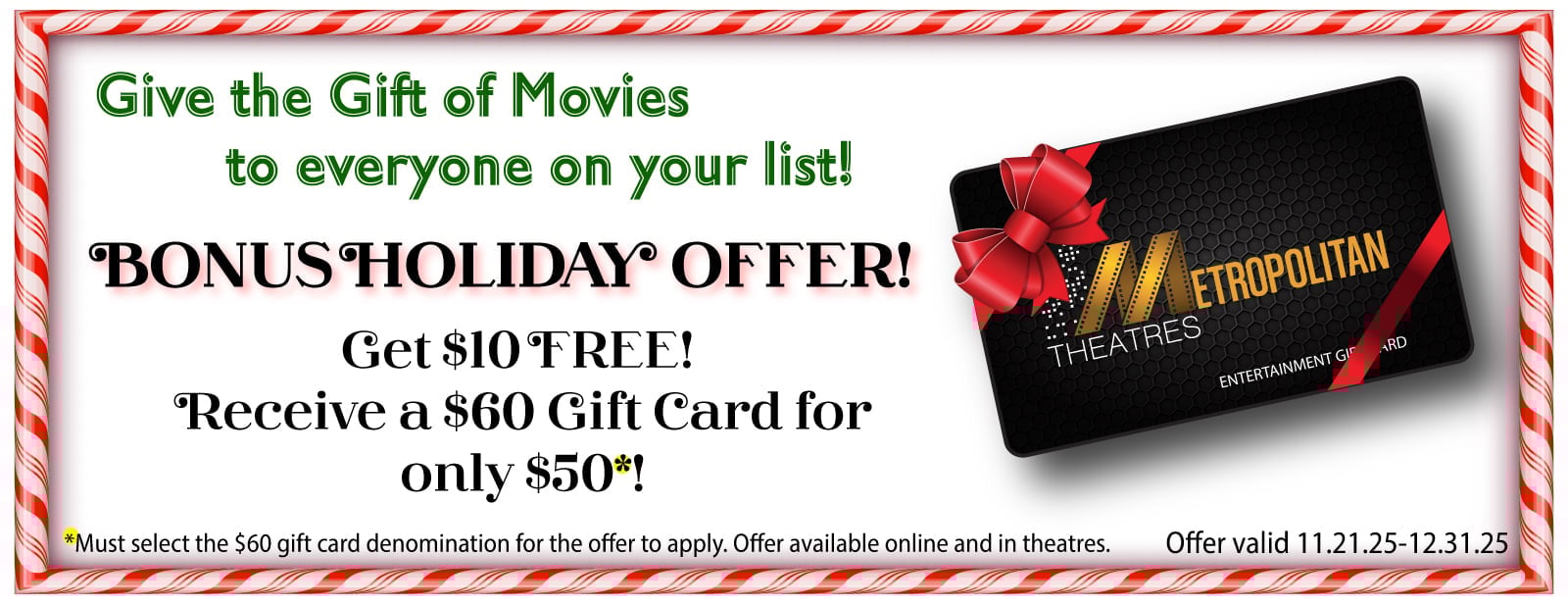 Gift Card Promotion