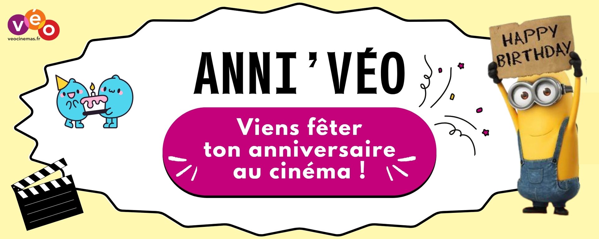 Anniversaire au cinéma