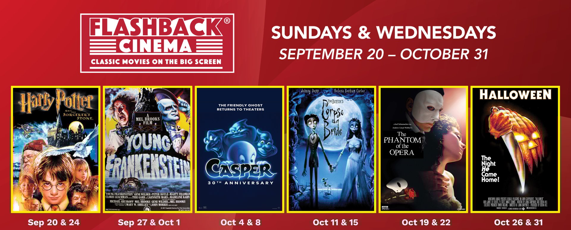 Flashback Cinema September - October
