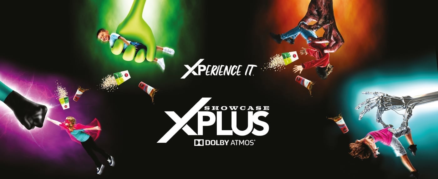 Experience it in Showcase Xplus Laser with Dolby Atmos Sound