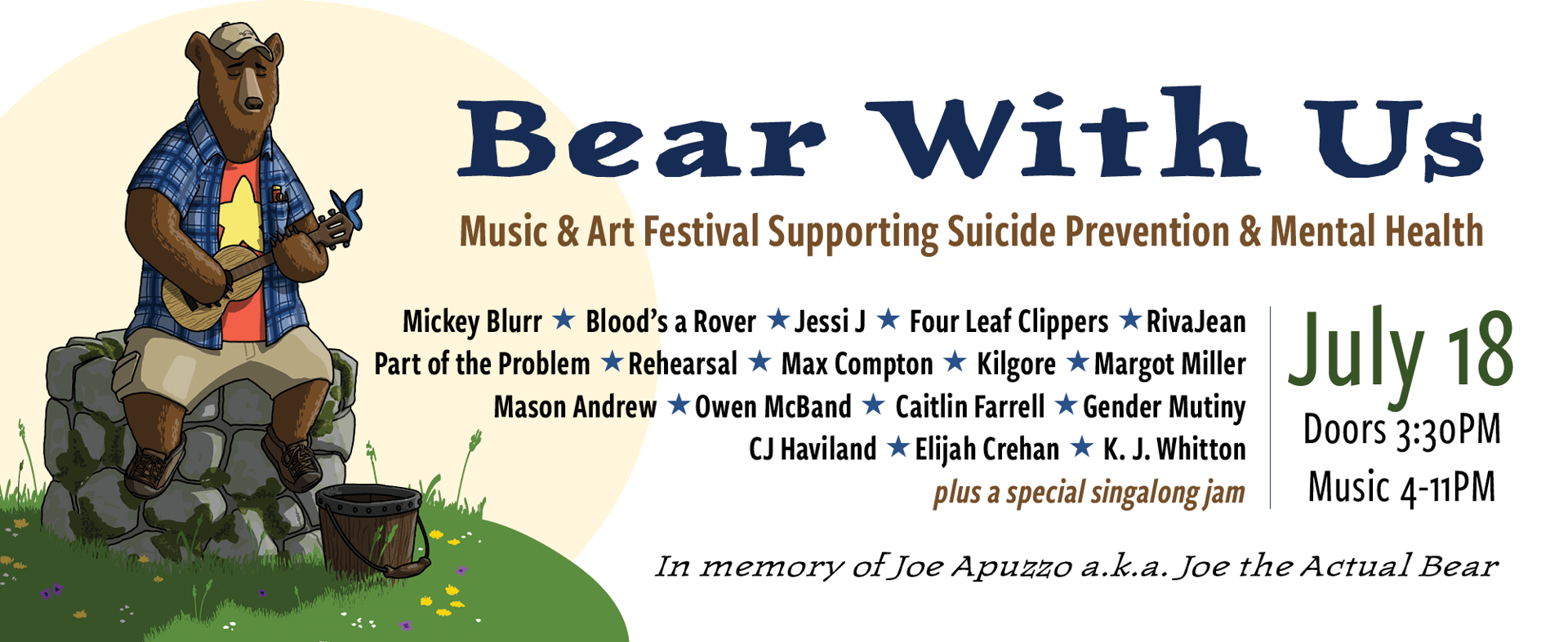 Bear With Us Banner