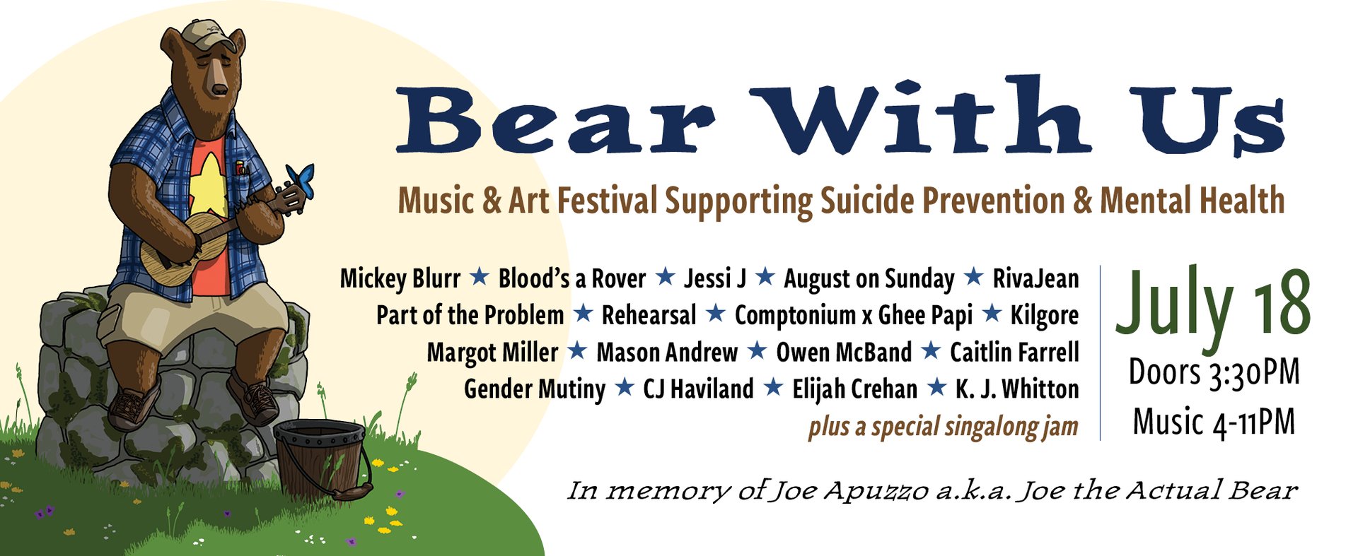 Bear With Us Banner