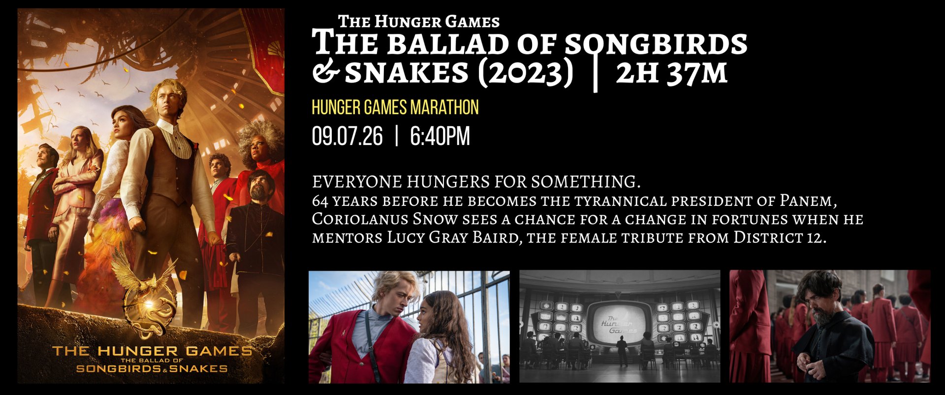 The Ballad Of Songbirds & Snakes