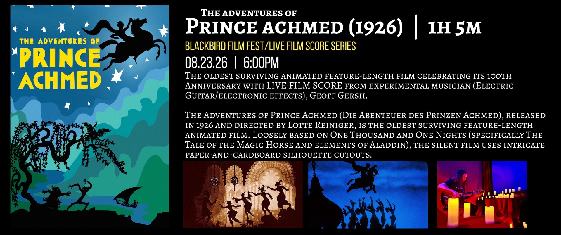 The Adventures Of Prince Achmed