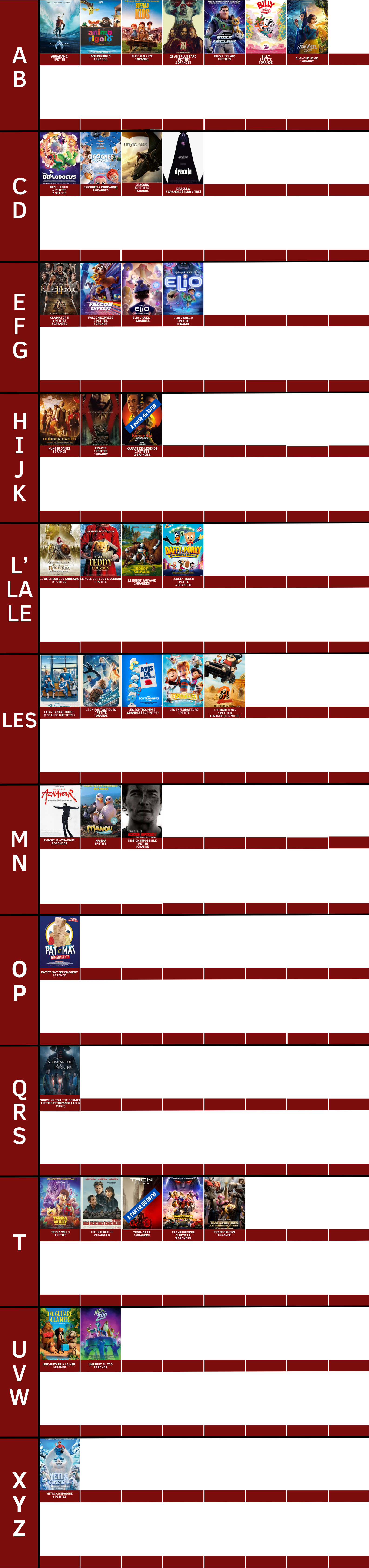 Affiche A-Z