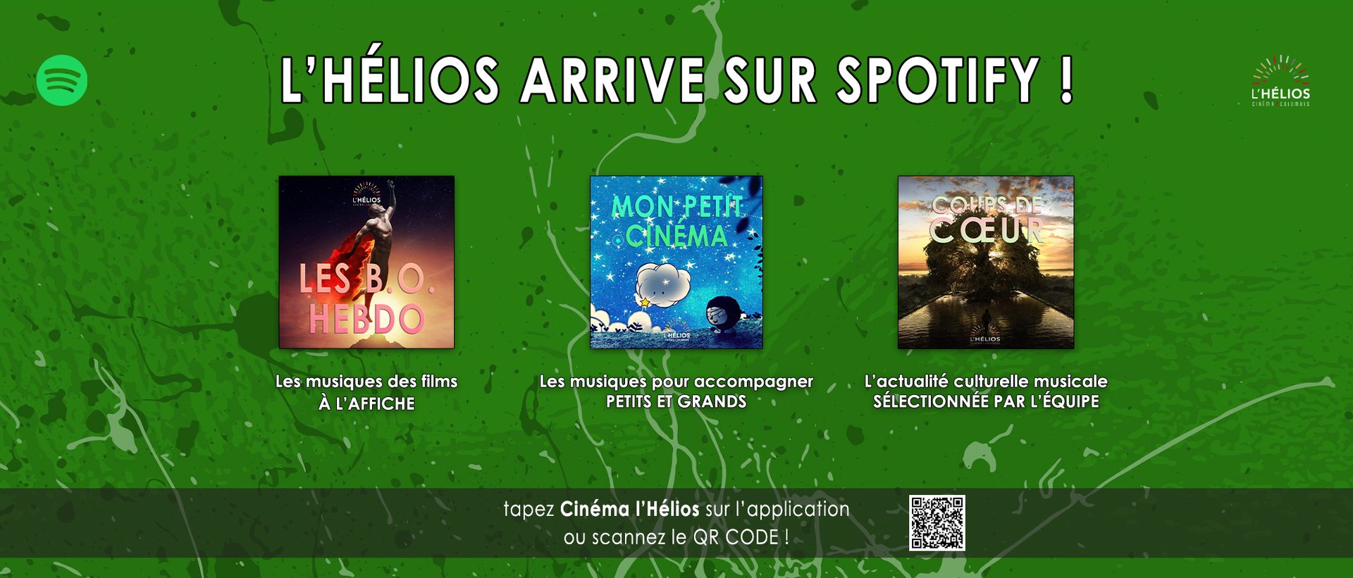 L'Hélios est sur Spotify