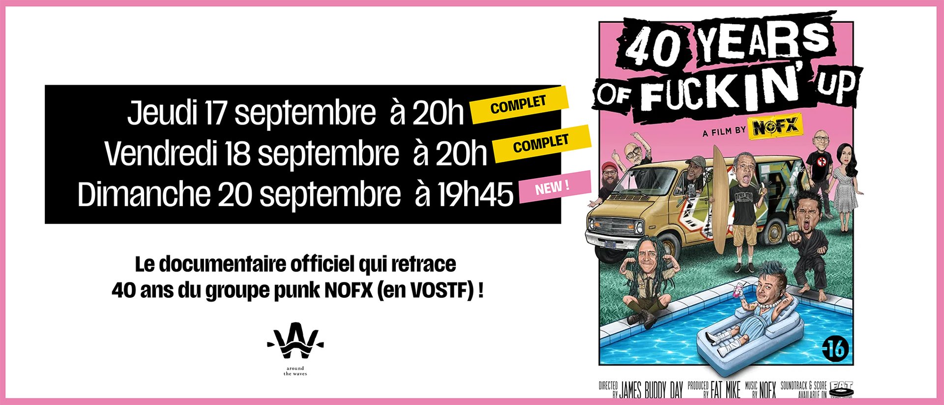 NOFX - 40 YEARS OF FUCKIN’UP