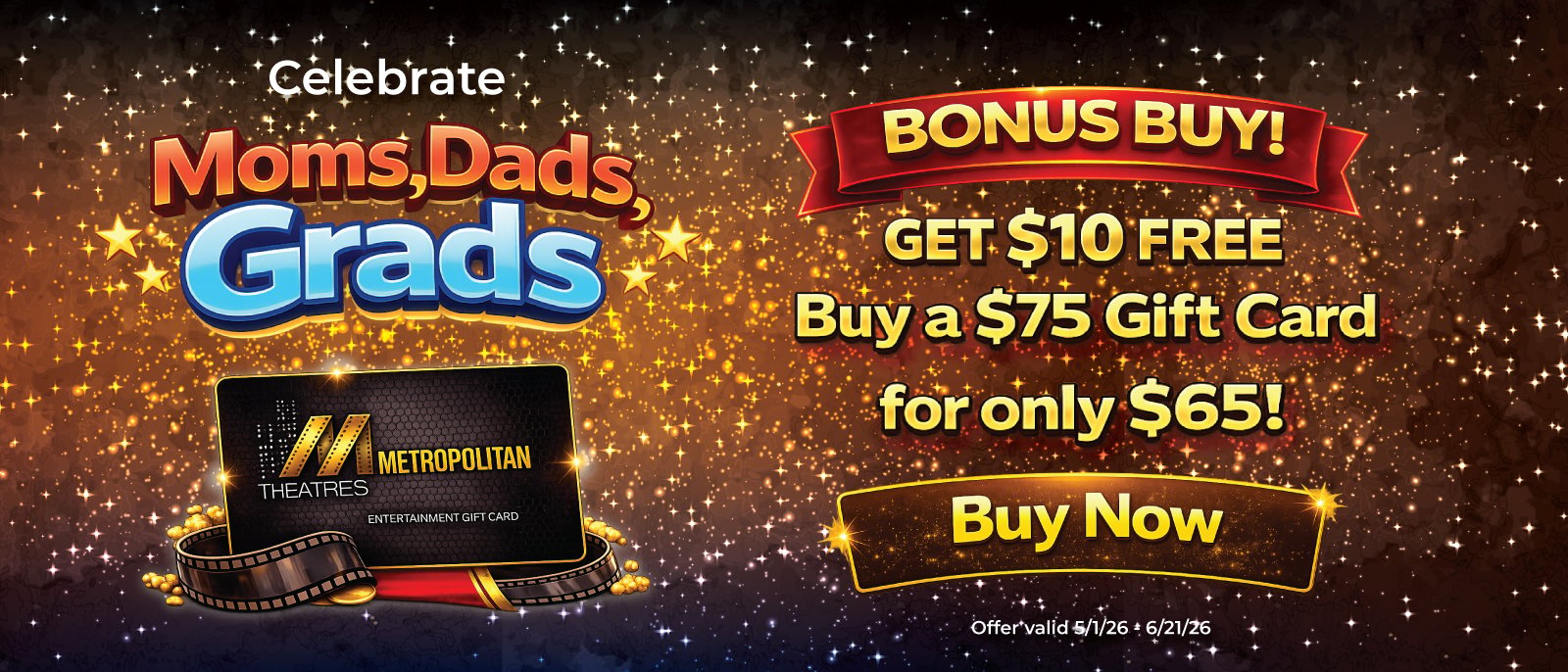 Gift Card Promotional Offer