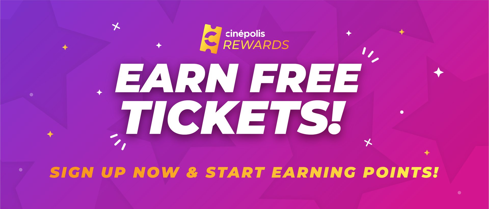 Earn Free Tickets to Cinepolis or Moviehouse