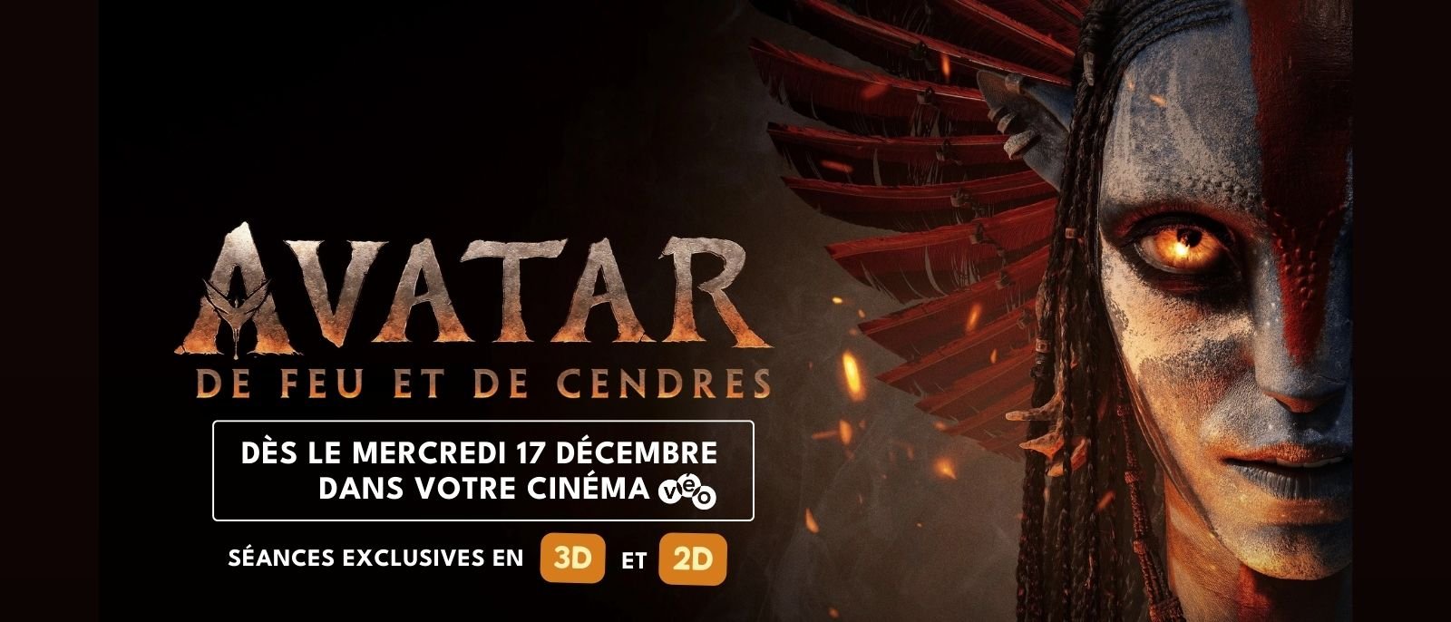 Sortie Nationale Avatar 3 (En 2D et 3D)