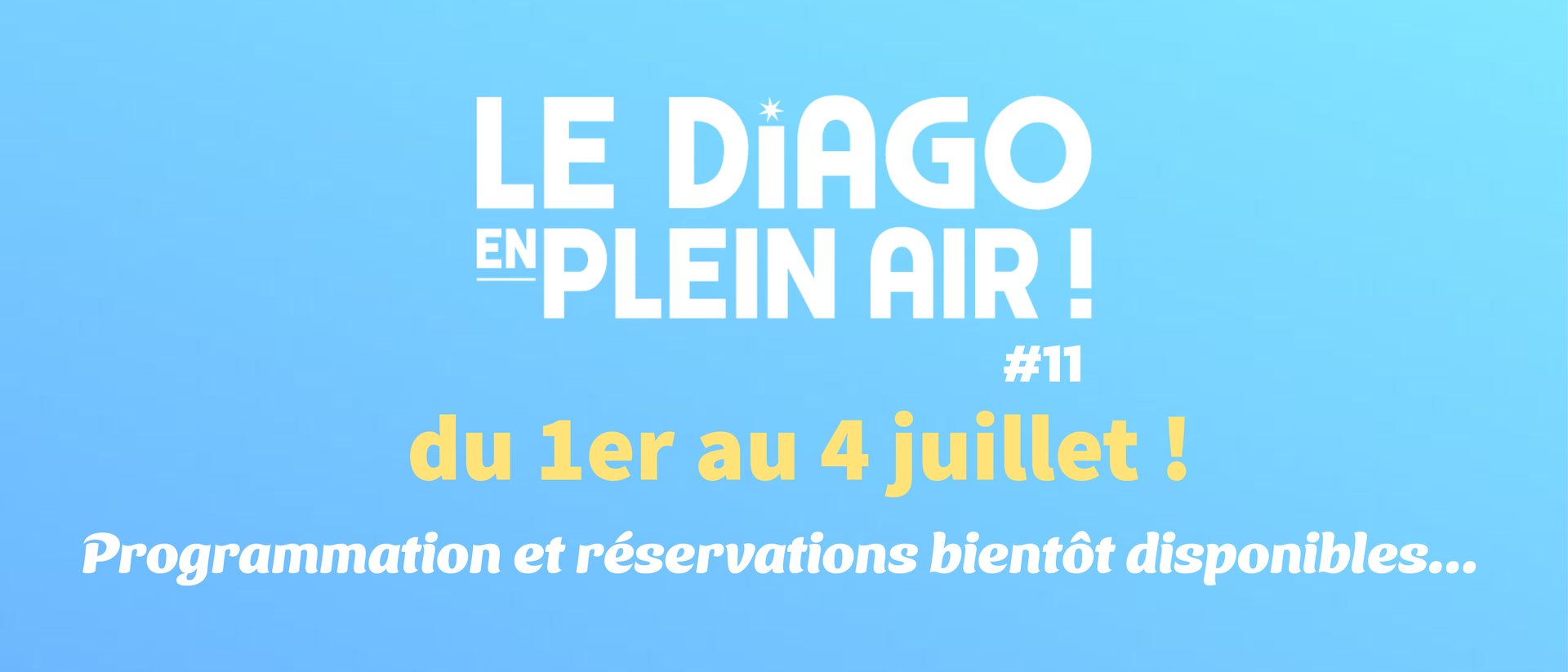 Le Diago en Plein Air !