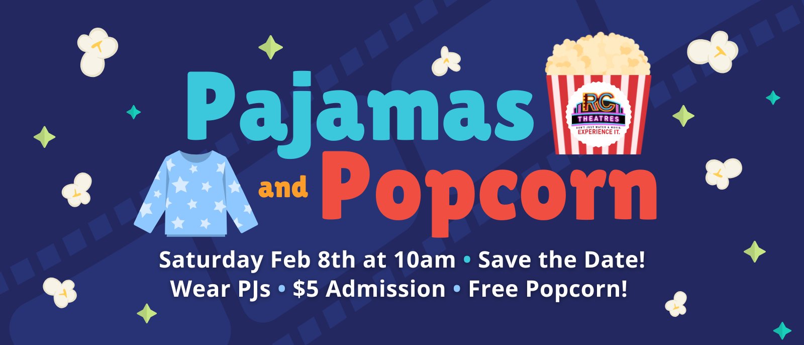 Pajamas and Popcorn