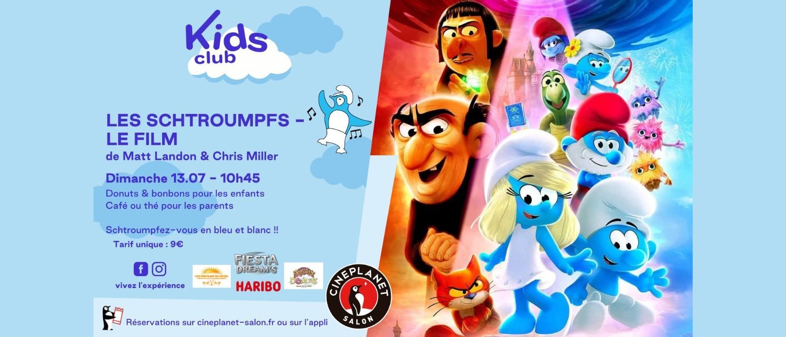 Kids club Les Schtroumpfs - le film