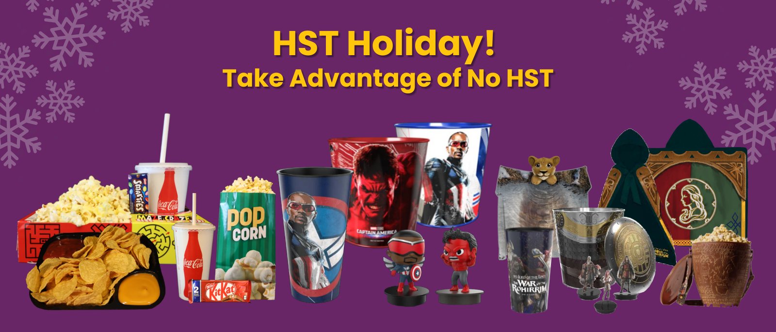 HST Holiday until Feb 14th