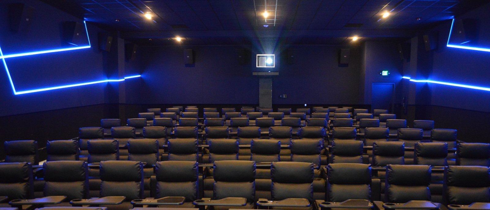 Large screening room