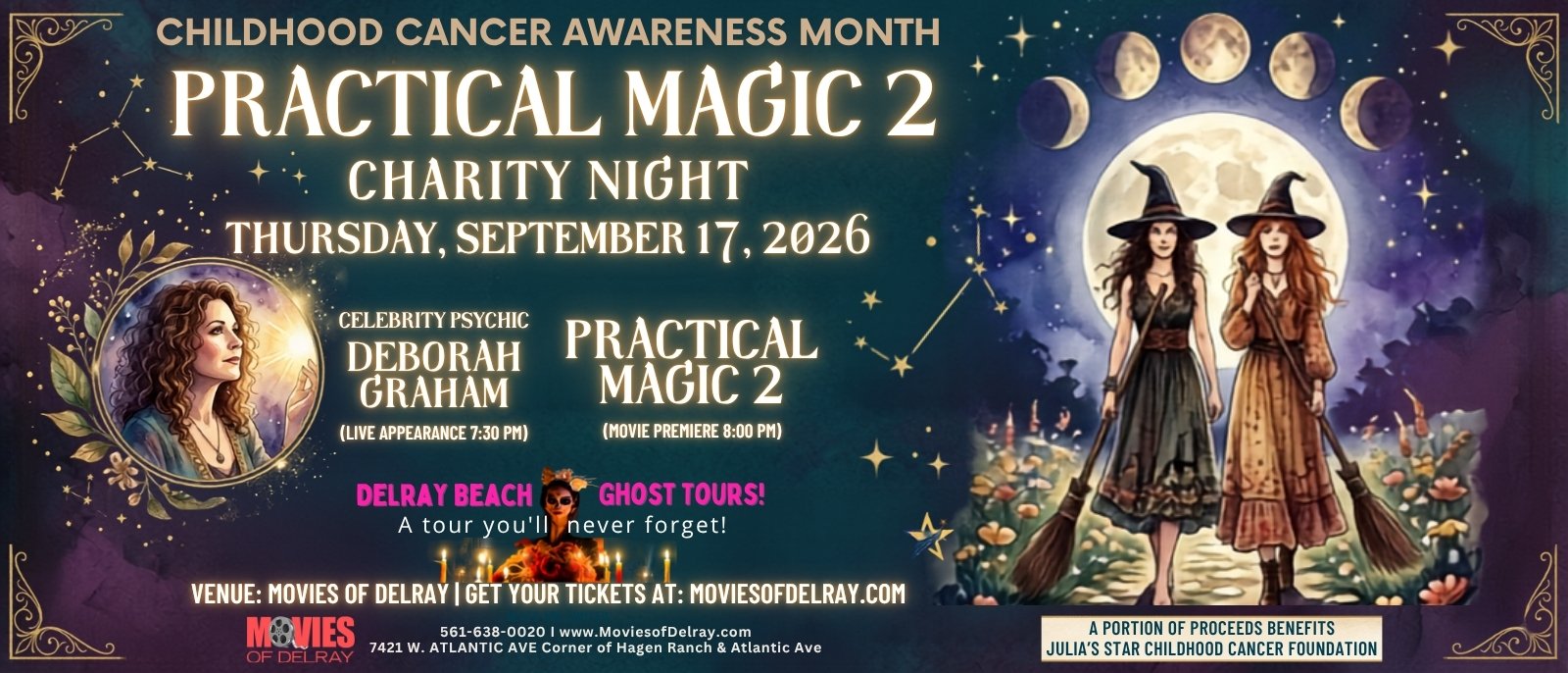 Charity Event Practical Magic 2 Julia's Star