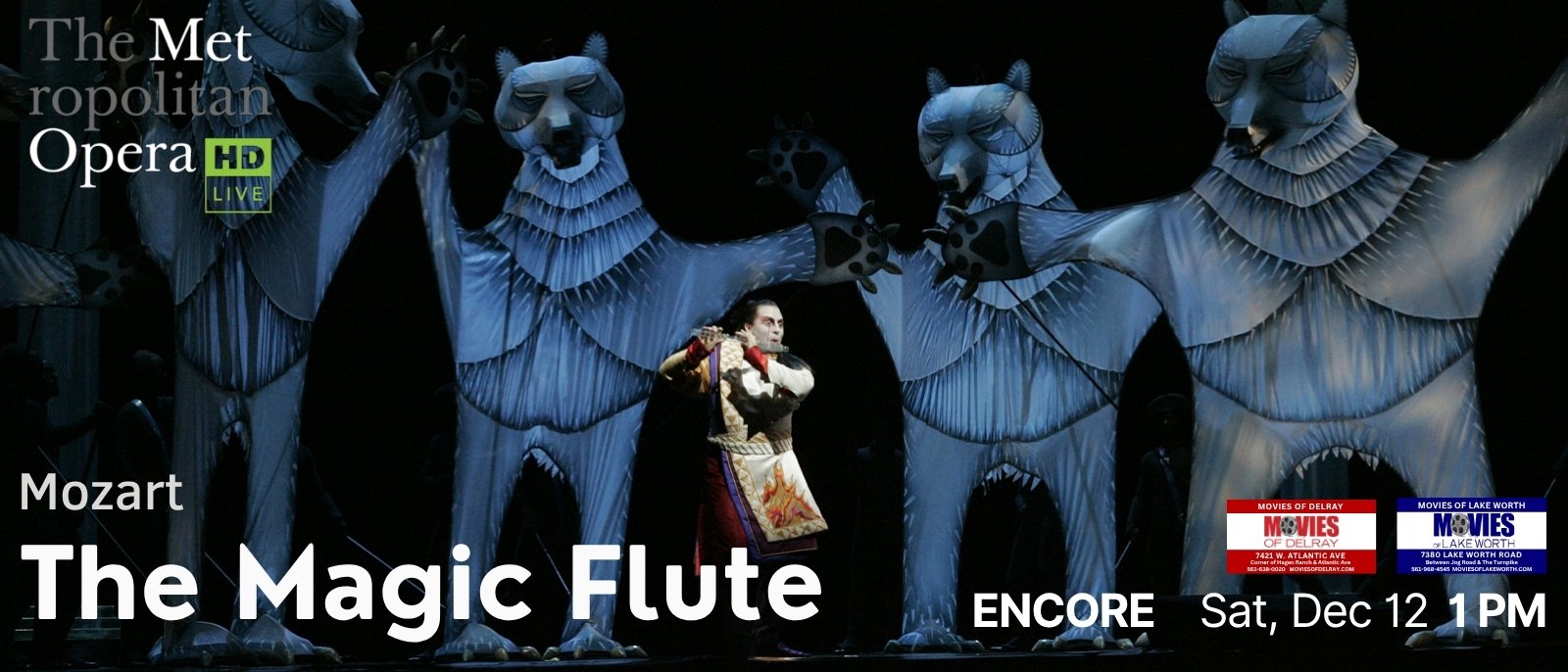 The Metropolitan Opera: The Magic Flute Holiday Encore (2026)