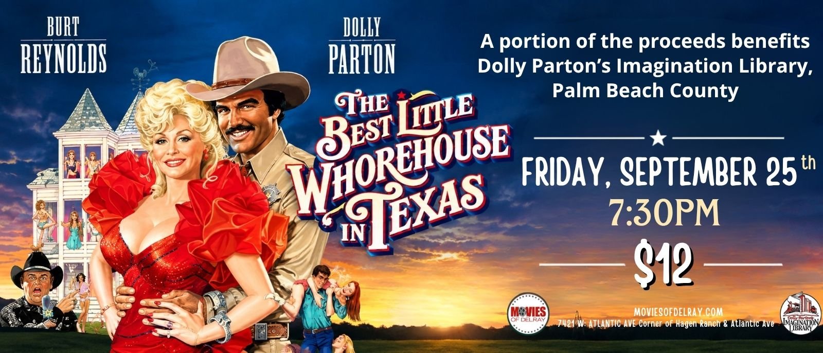 Buy tickets to the event that raises funds for kids and watch Dolly Parton in the Best Little Whorehouse in Texas