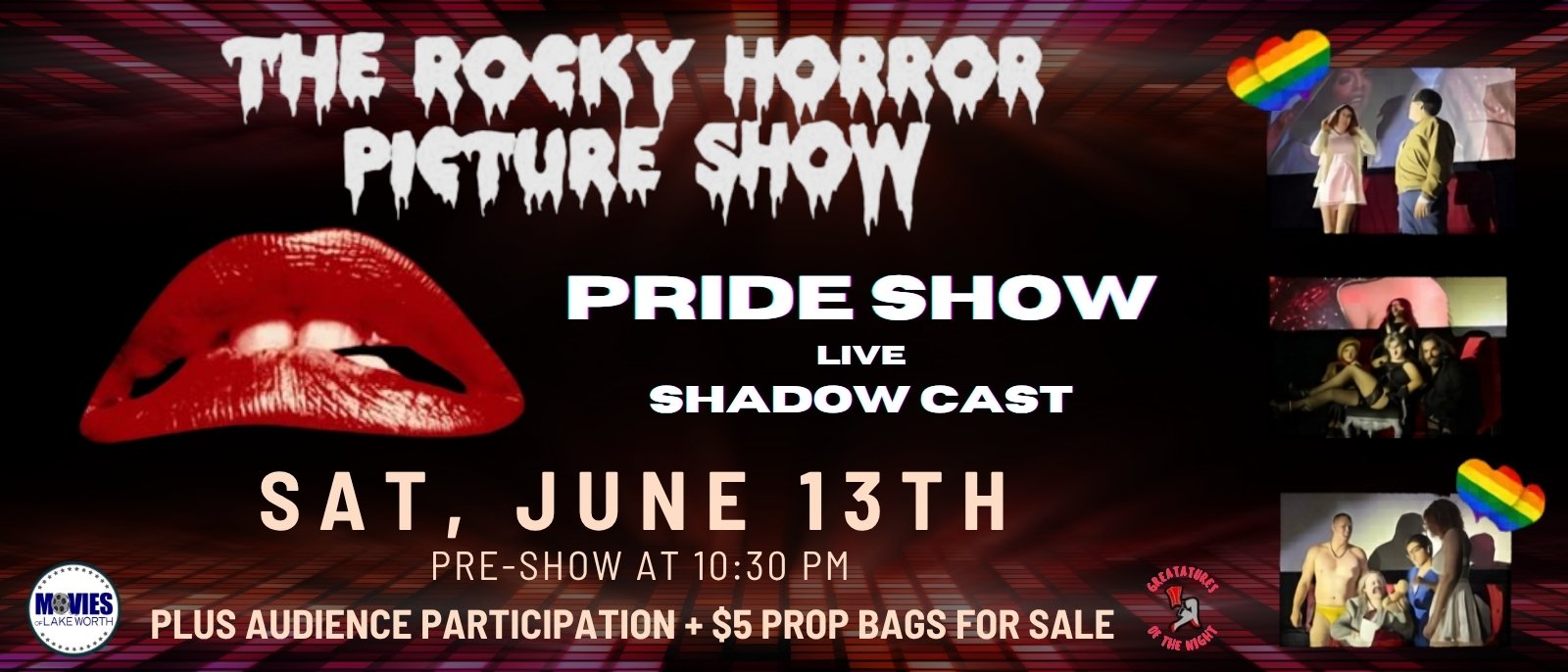 Rocky Horror Picture show Ticket June
