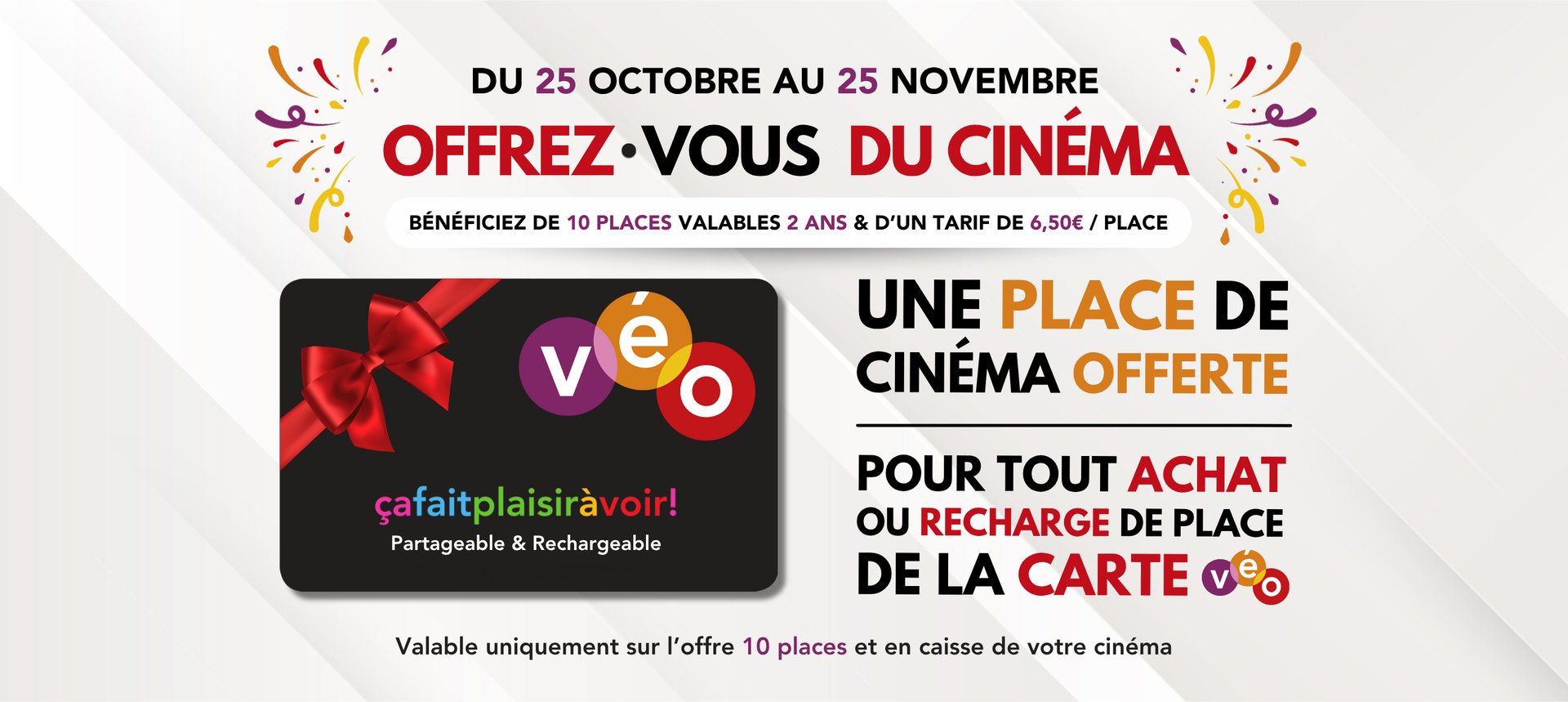 Offre abo carte 10 places