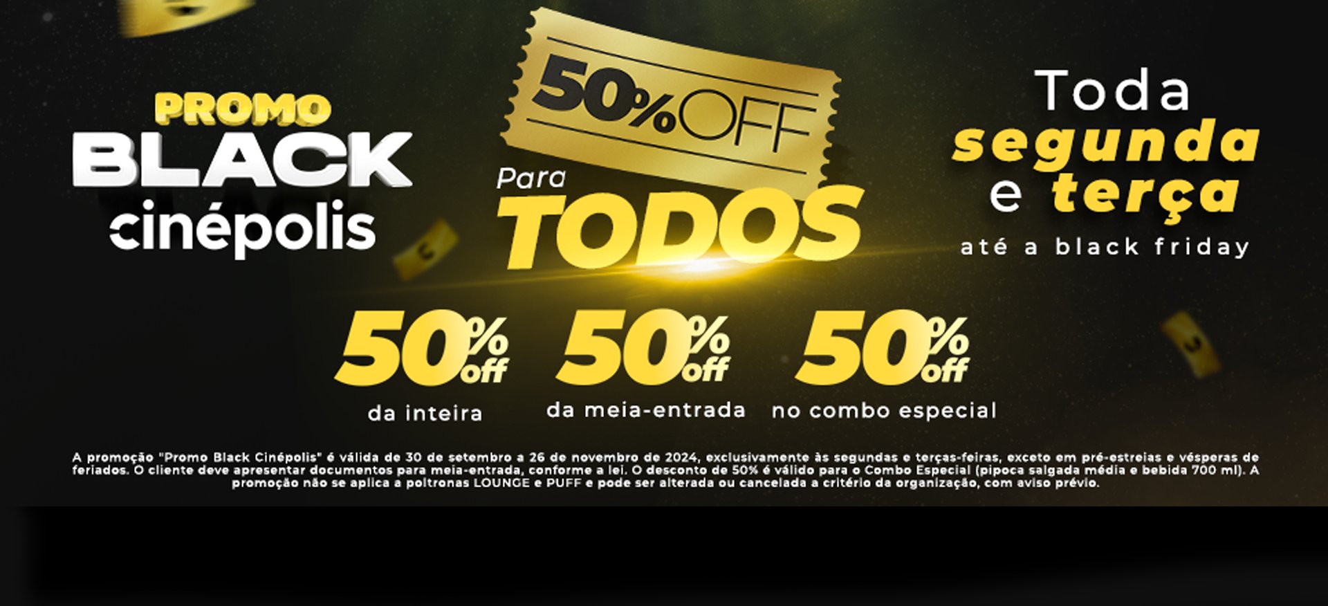 Promo Black Cinépolis