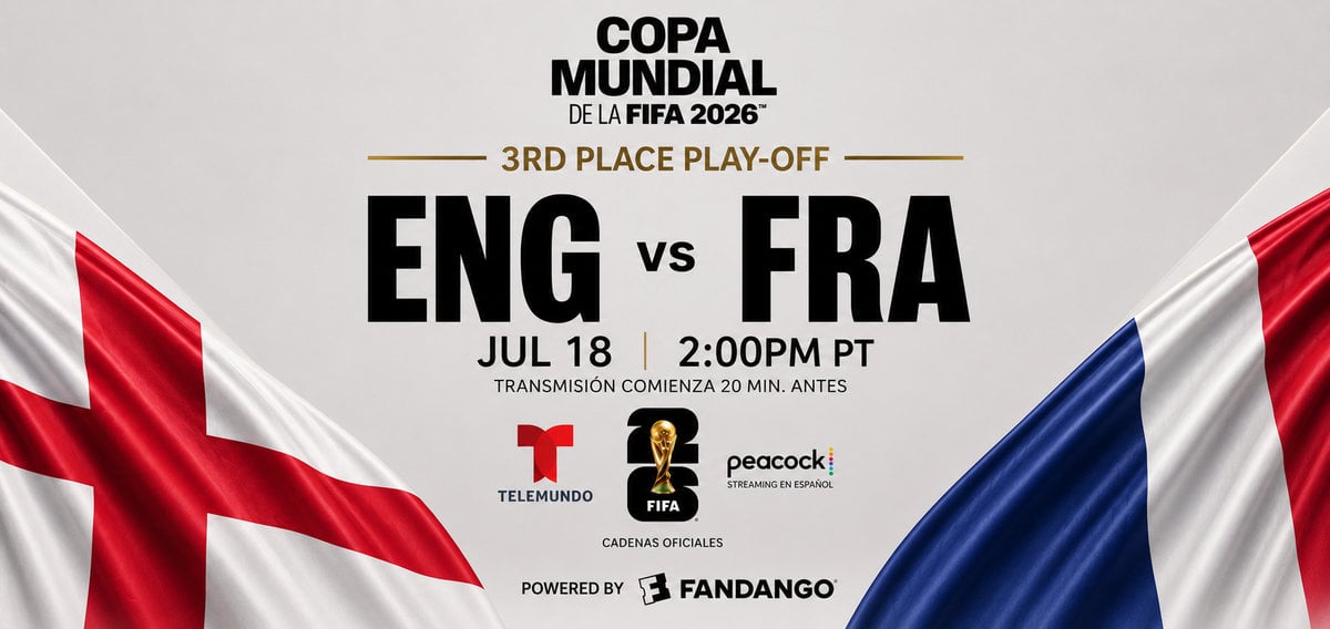 FIFA World Cup  2026 3rd Place England vs France