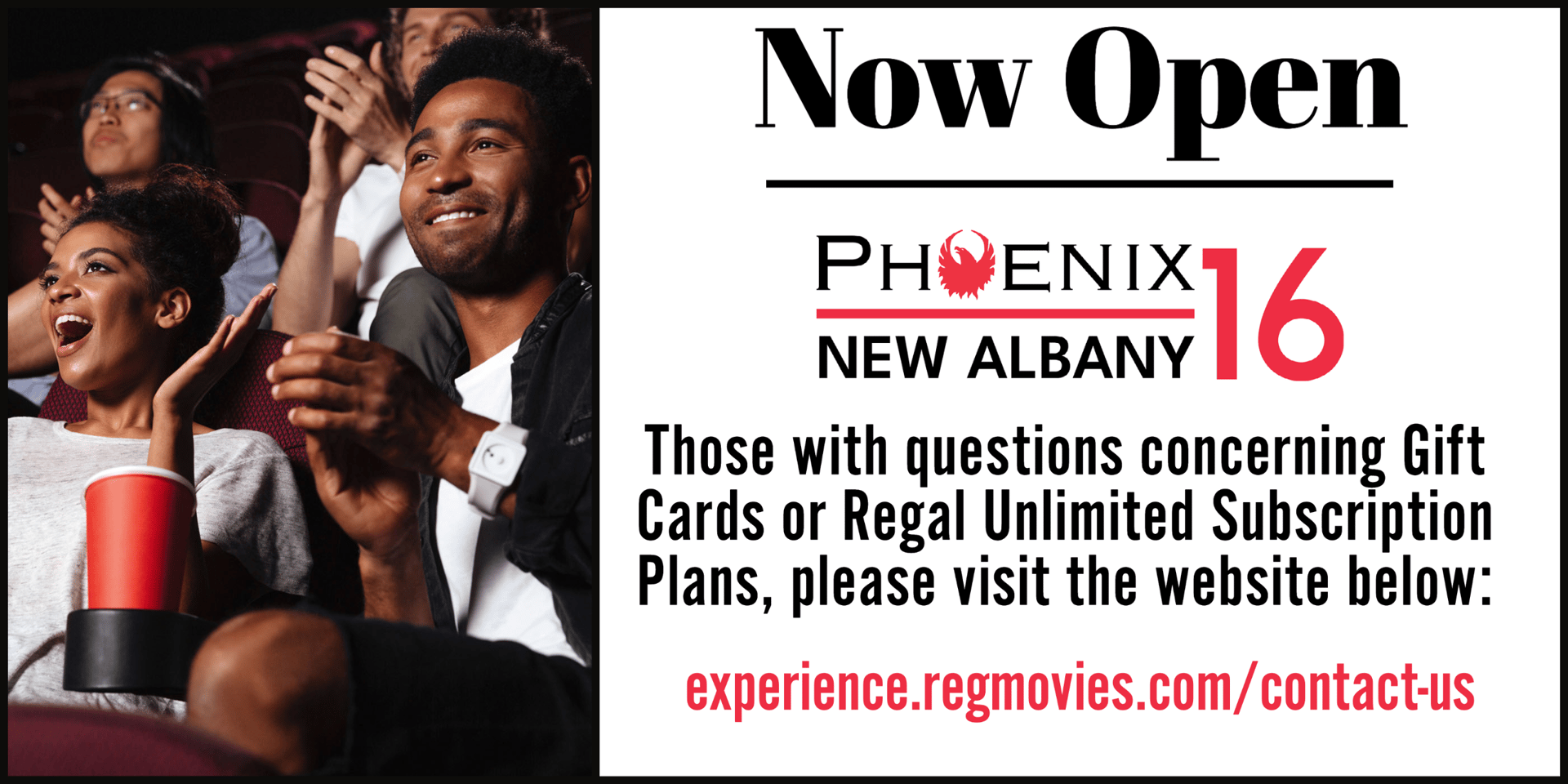 Theater + Tickets Phoenix Theatres New Albany 16 Phoenix Theatres